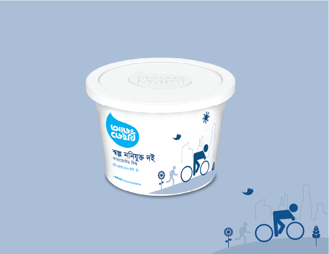 Family enjoying Aarong Dairy product